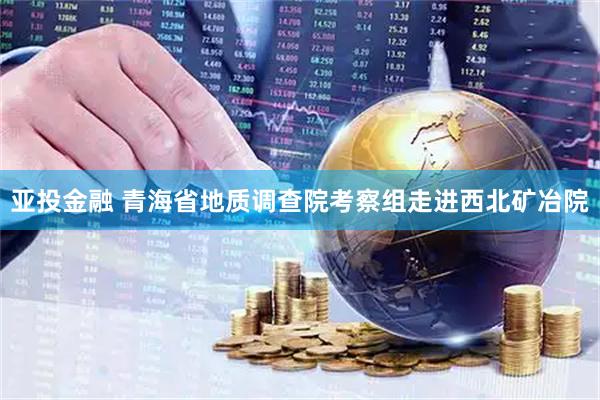 亚投金融 青海省地质调查院考察组走进西北矿冶院